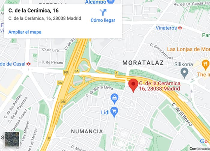 Como llegar a ESPACIO OCTOGON - Google Maps